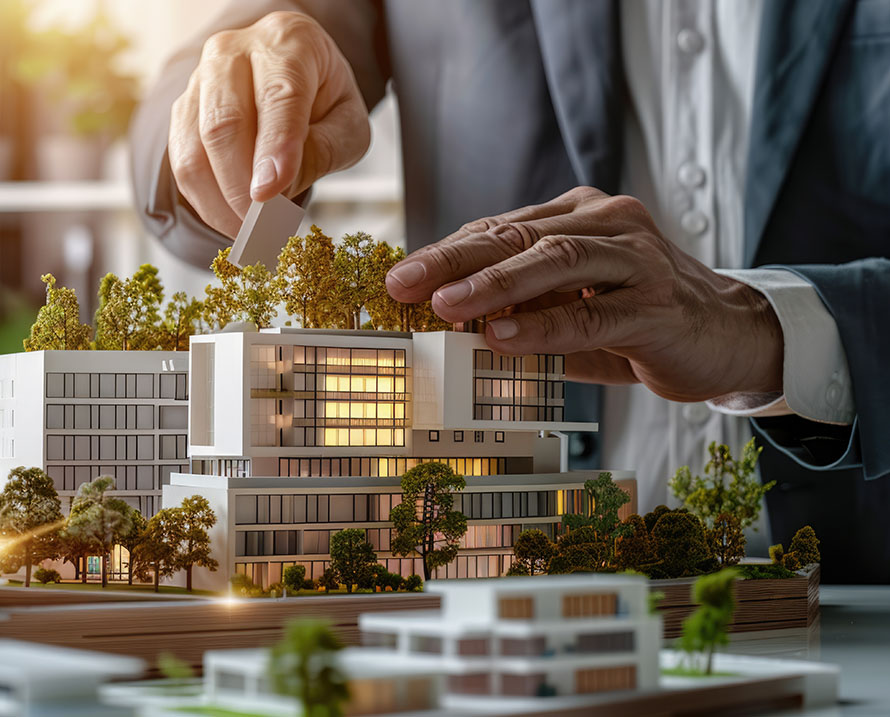 Residential flats and apartments in Kochi city view