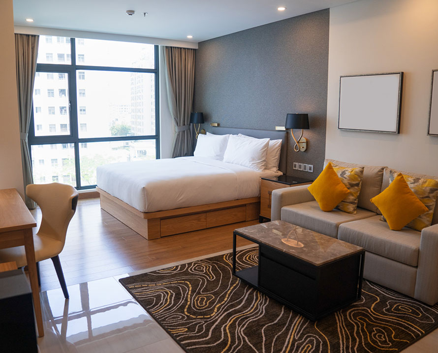 Modern Kerala apartment with essential amenities like gym, pool, and backup power 